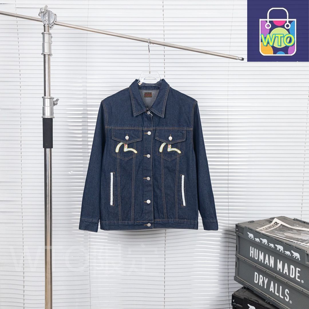 エヴィスジャケット EVISU エヴィス ジーンズ 大黒 エビス デニムジャケット 3rd 4th