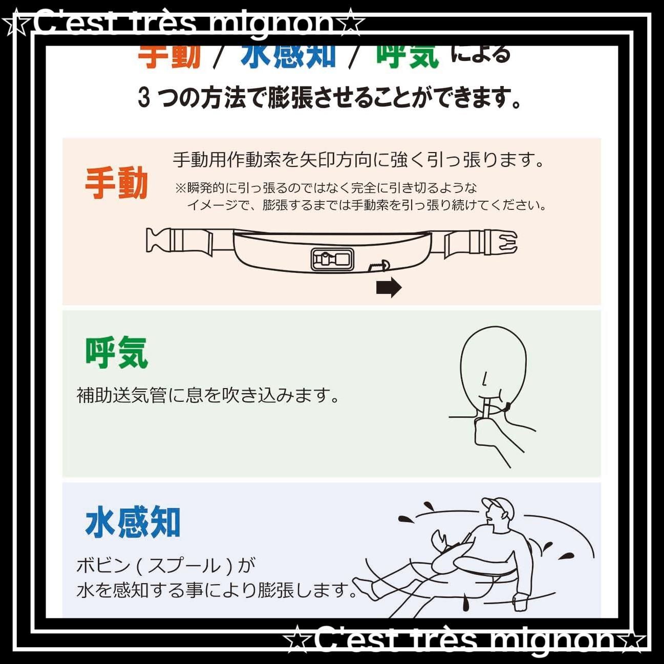 自動 手動膨脹式