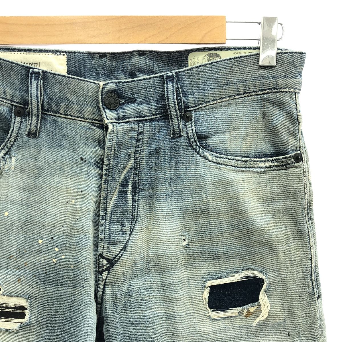 DIESEL / ディーゼル TEPPHAR / テパ― W27 デニムパンツ DIESEL / ディーゼル | 2020SS | TEPPHAR-X 0097M ダメージ