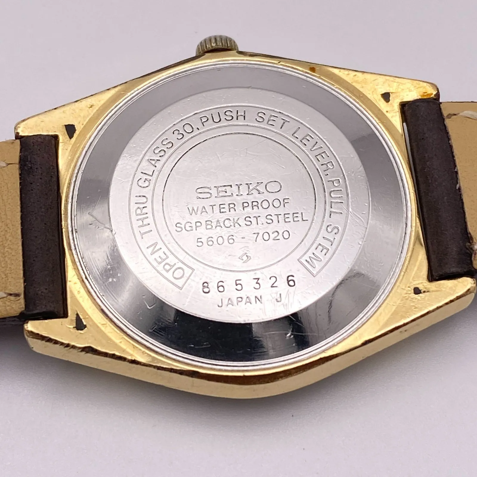 ヴィンテージ SEIKO セイコー ロードマチック 5606-7020 自動巻き