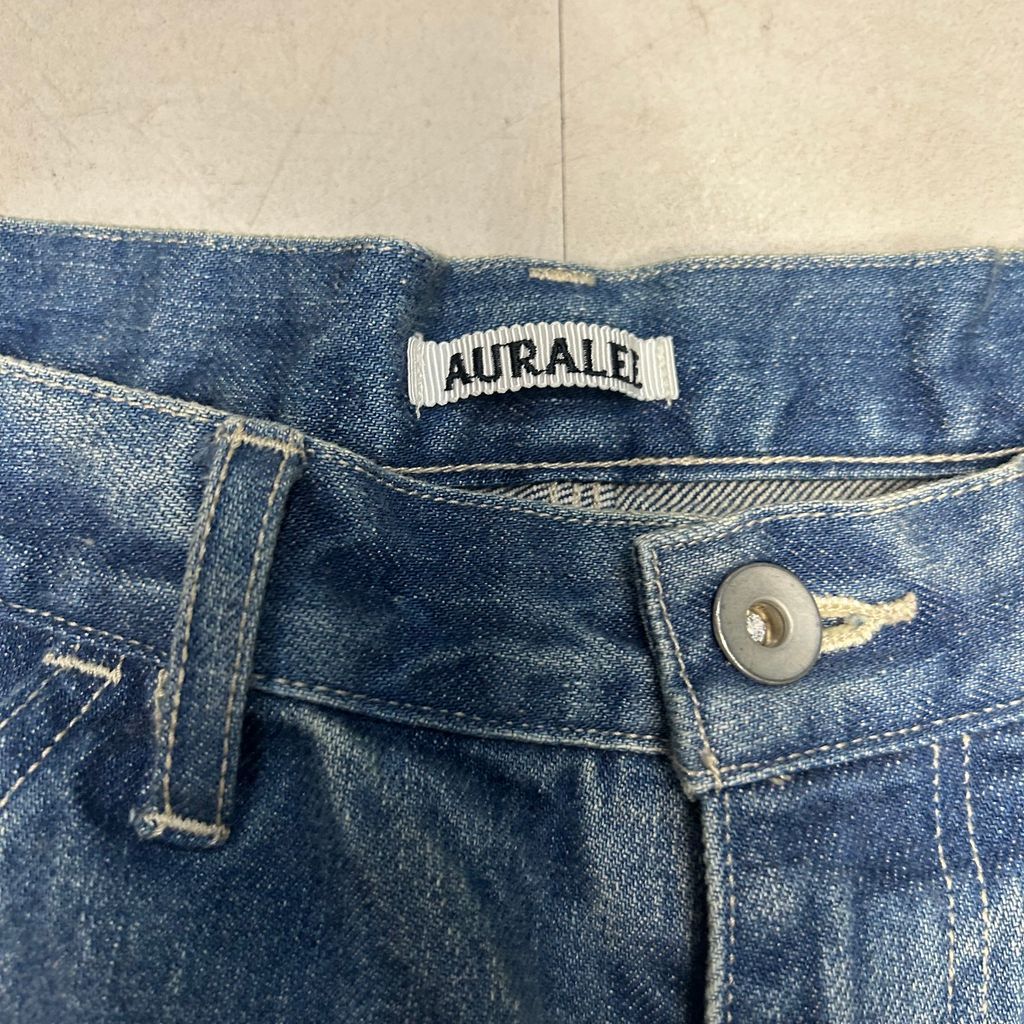 パンツ AURALEE 24AW DENIM PAINTER PANTS BLUE 4 AURALEE 24AW DENIM PAINTER PANTS BLUE 4 AURALEE 24AW DENIM PAINTER