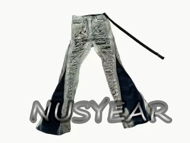 Rick Owens バイアスブーツカットbolan banana デニムパンツ - メルカリ 