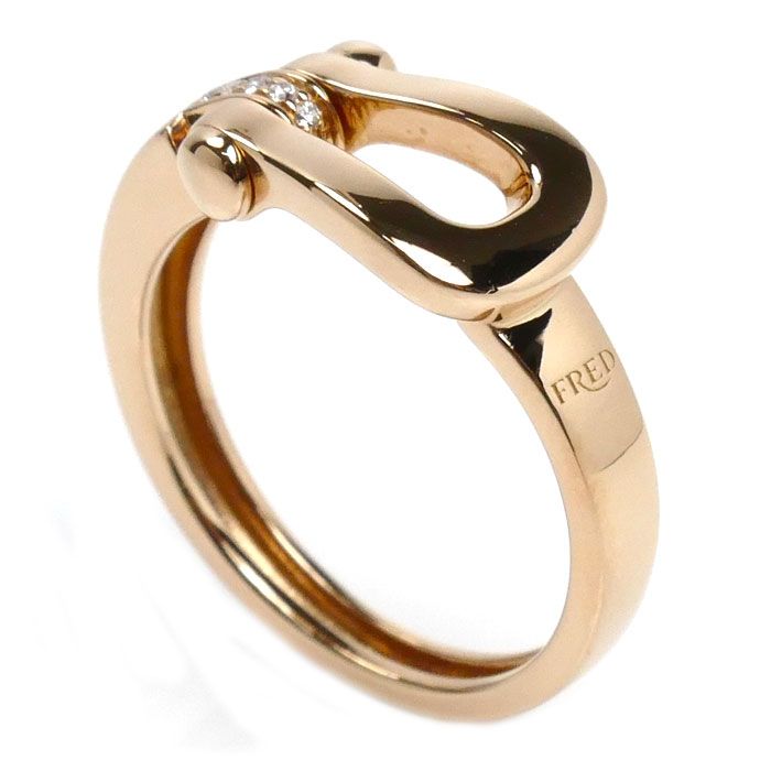 FRED フレッド K18PG ピンクゴールド フォース10 ミディアム ダイヤ  