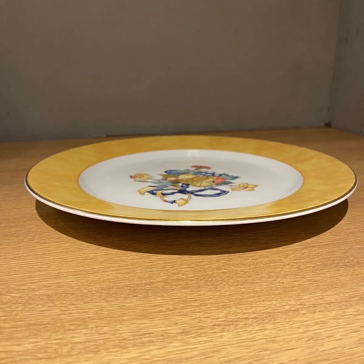 京焼 清水焼 六齋窯 村田幸之介 染付 五角皿 2個 山水画