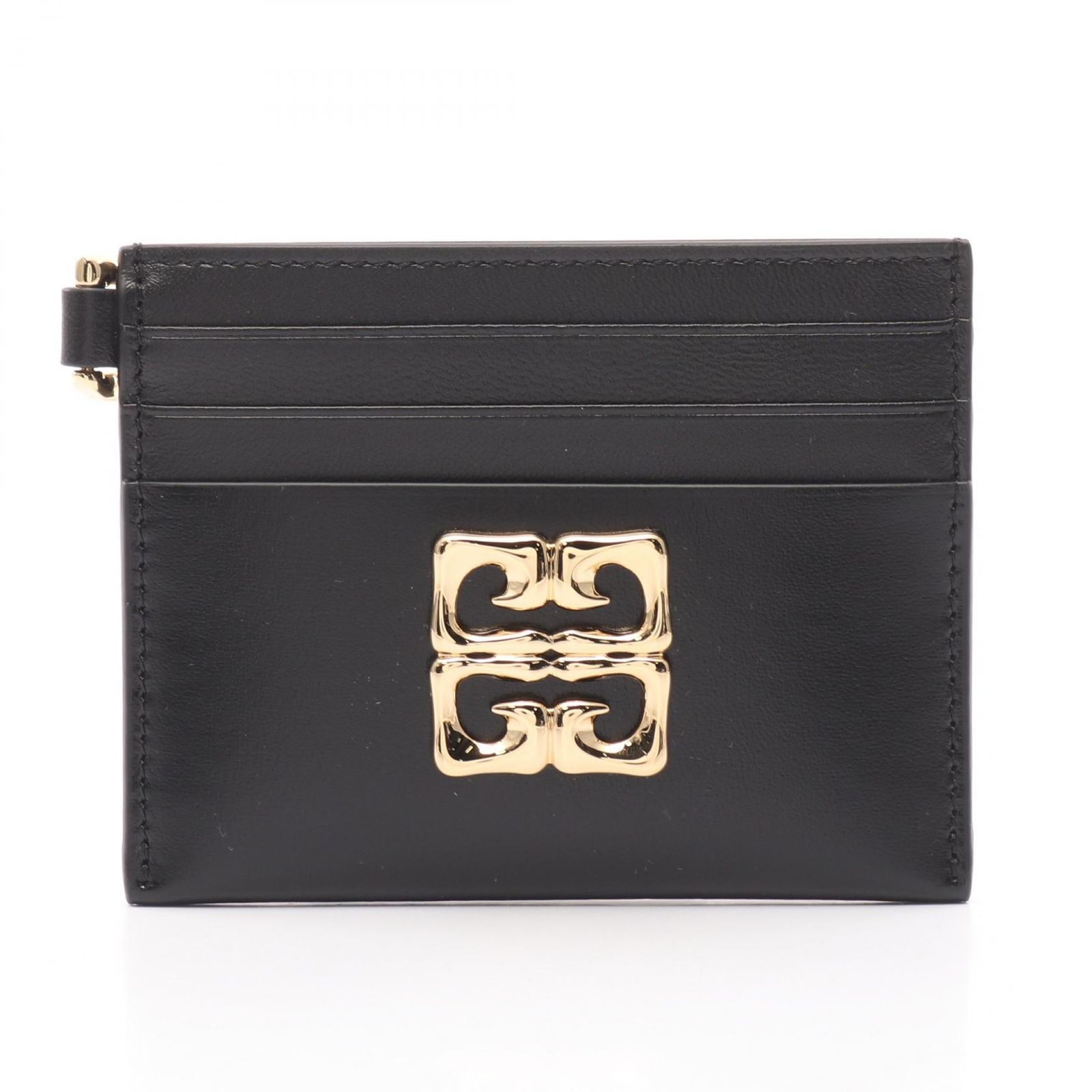 ジバンシィ GIVENCHY カードケース 4Gリキッド カードホルダー BB60NBB13A001 ブラック レザー 4Gリキッド カードホルダー レディース
