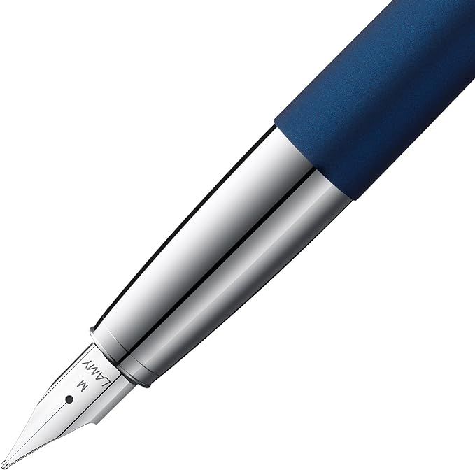 LAMY ラミー 万年筆 ペン先M(中字) ステュディオ インペリアルブルー