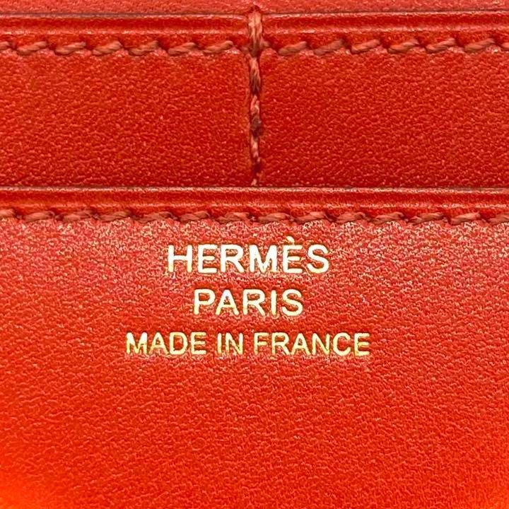 未使用!!】HERMES エルメス コンスタンス コンパクトウォレット 二 ...