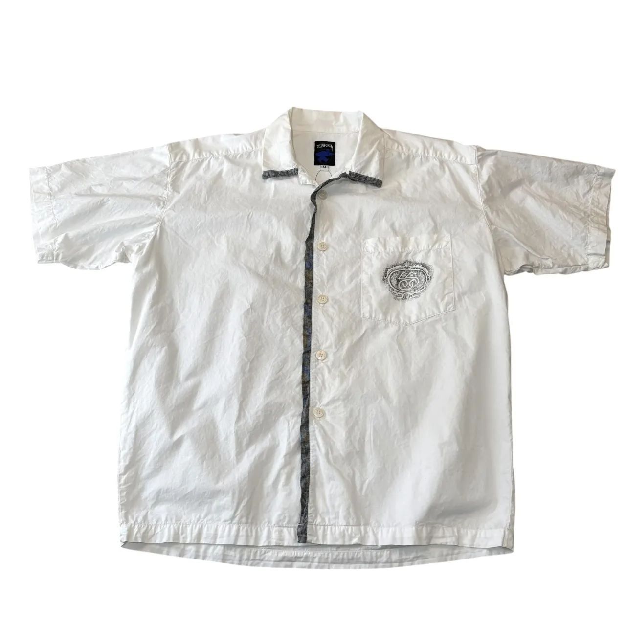 初期 SURFタグ 80s OLD STUSSY S/S SHIRT オールドステューシー 半袖 