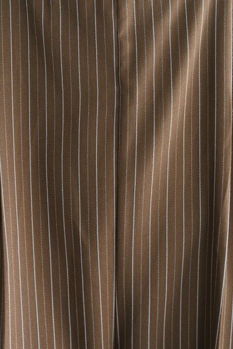 ヘリンボーンストライプサス付パンツ