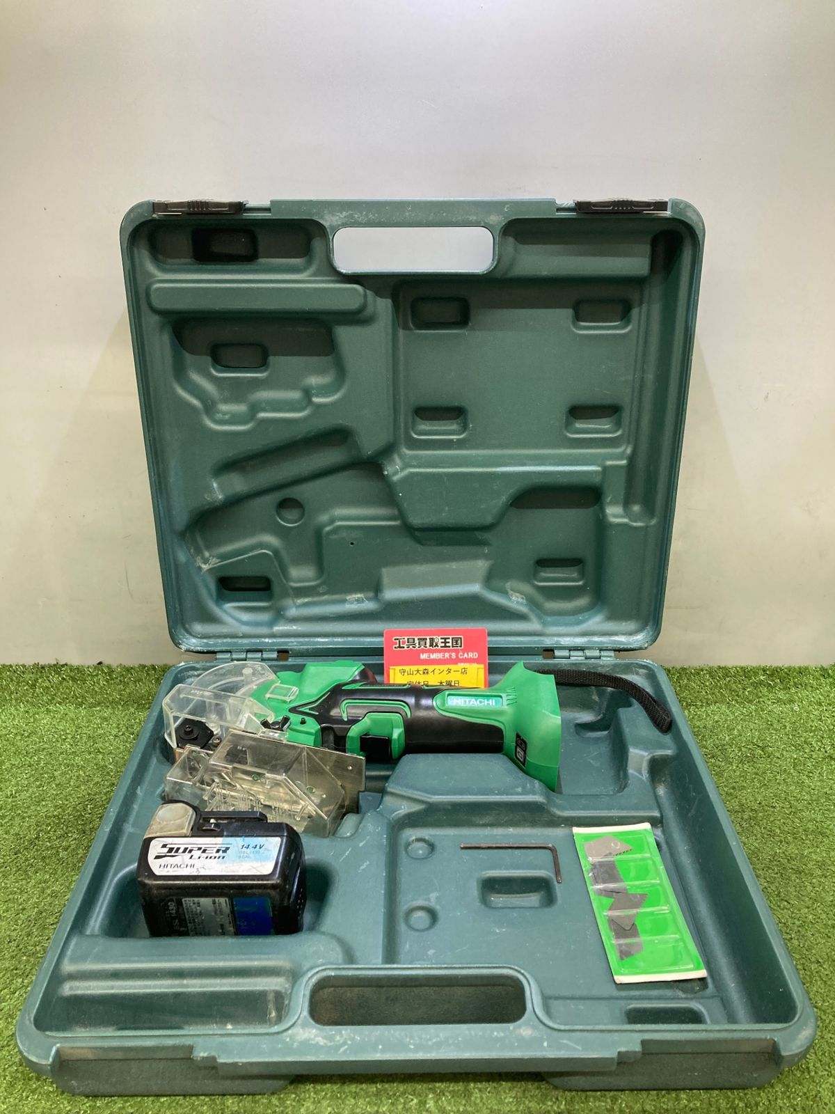 品 0921 HiKOKI 旧日立工機 コードレスナイフカッタ CK14DSAL LYPK ITZPO7PTNKN0