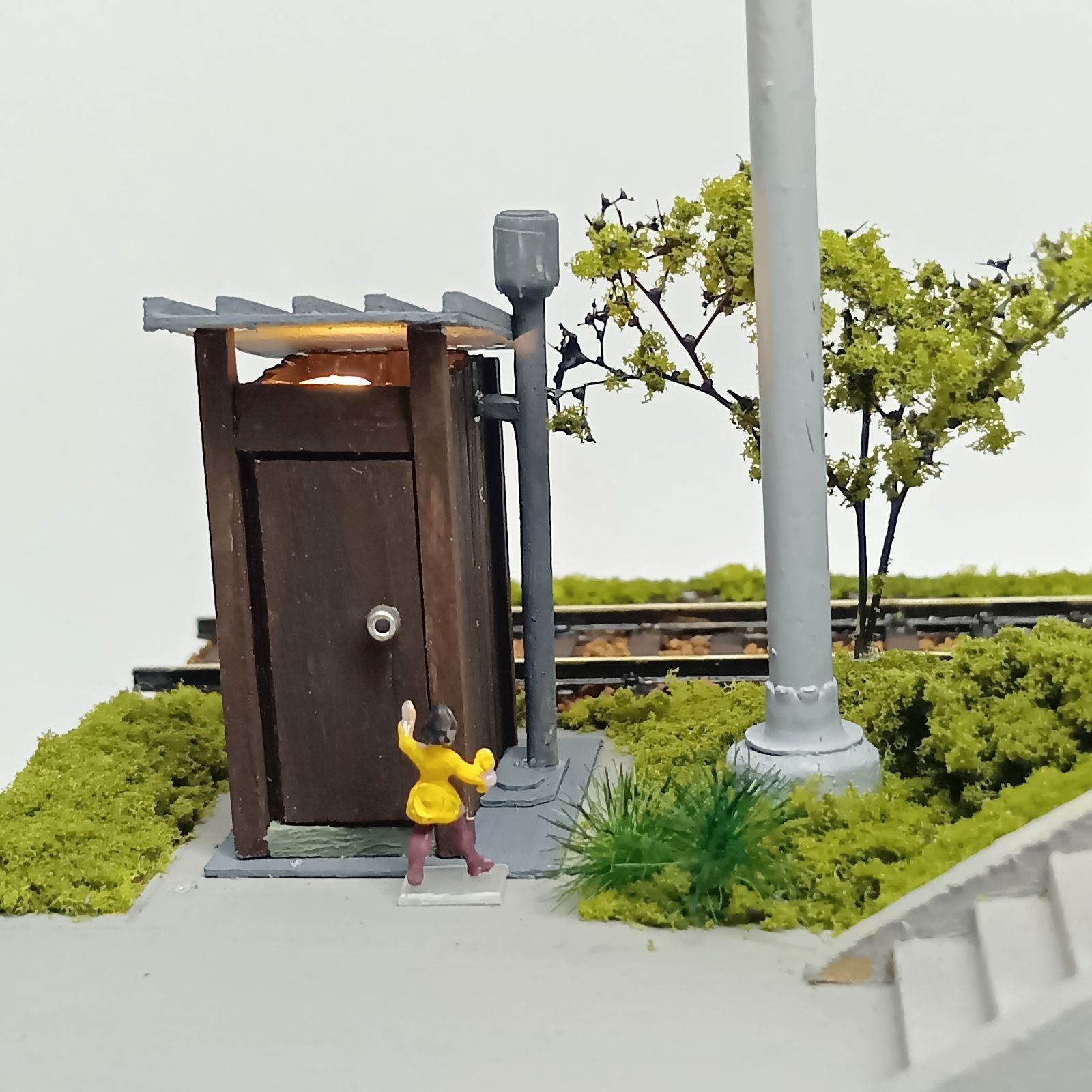 ジオラマ 車両展示台