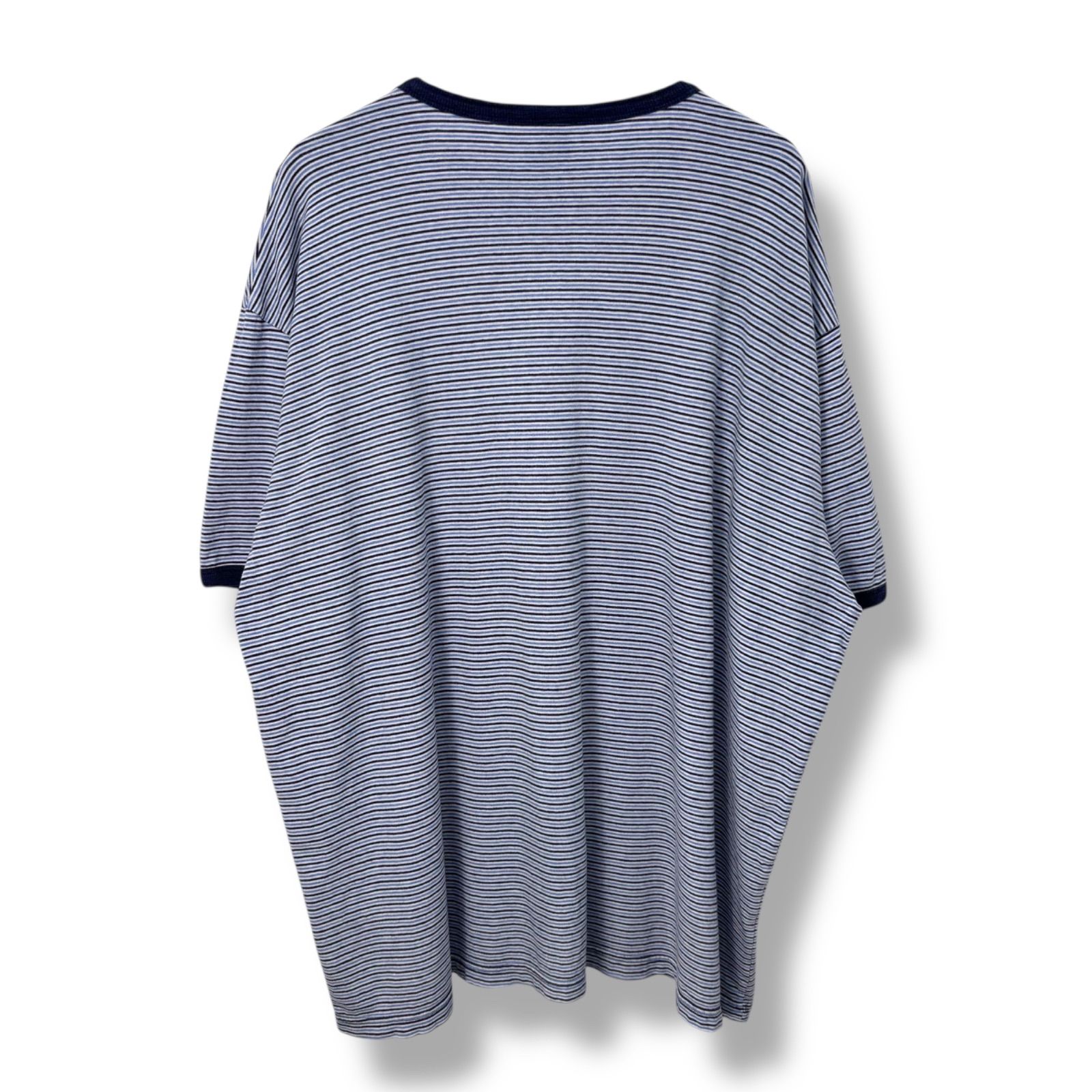 90s-00s OLD GAP Multi Border T-Shirt 【XXL】 90年代 Y2K