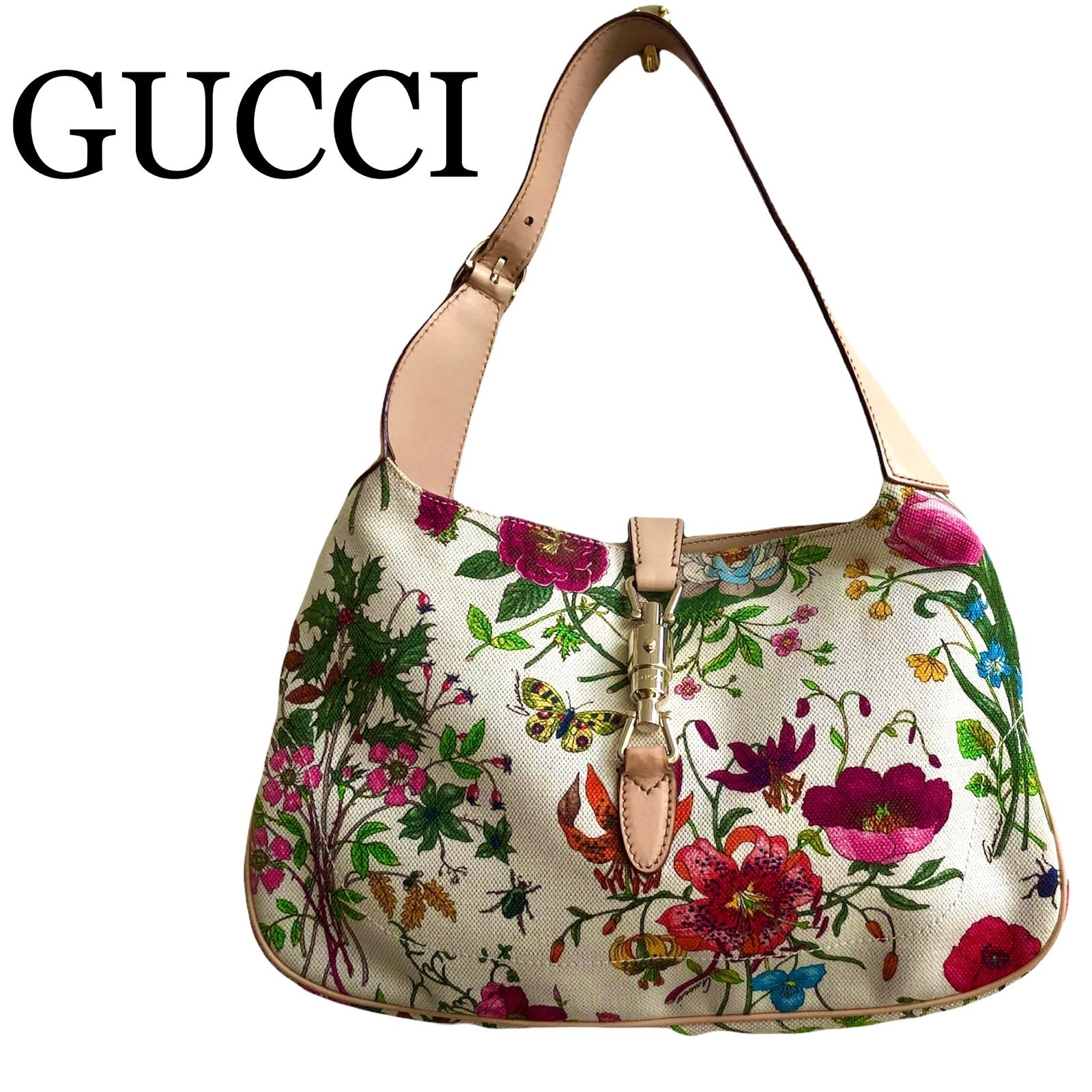 GUCCI☆フローラワンショルダーバッグ フローラ ニュージャッキー