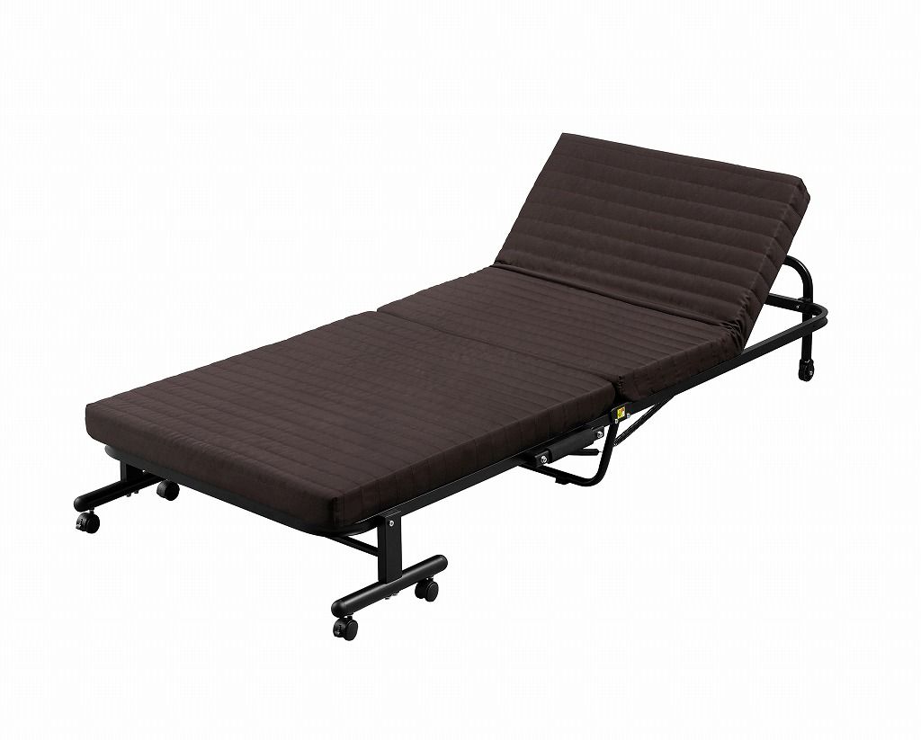 アイリスオーヤマ 折りたたみベッド ブラウン OTB-BRN IRIS OHYAMA