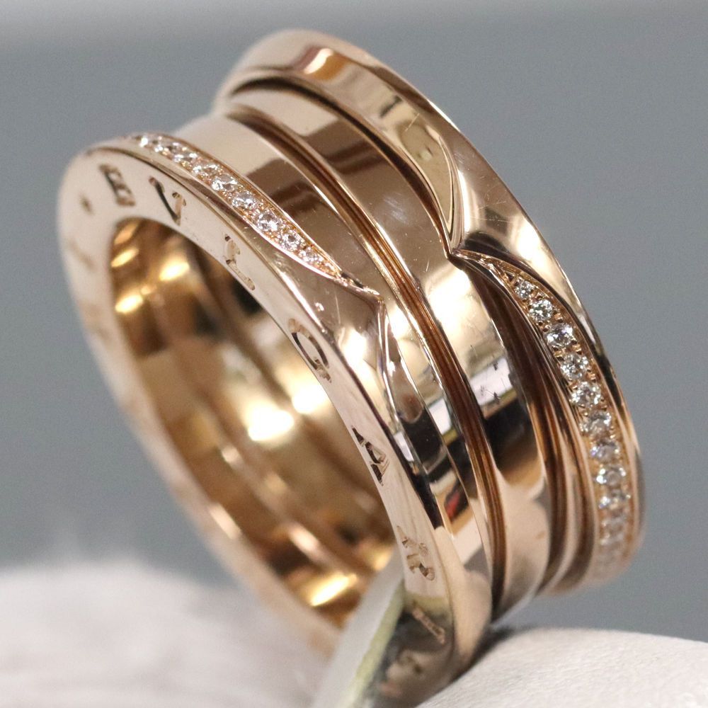 BVLGARI ブルガリ ビーゼロワンリング/3バンド ブルガリ B-zero.1 ビーゼロワン 3バンド リング 指輪 13号 18金