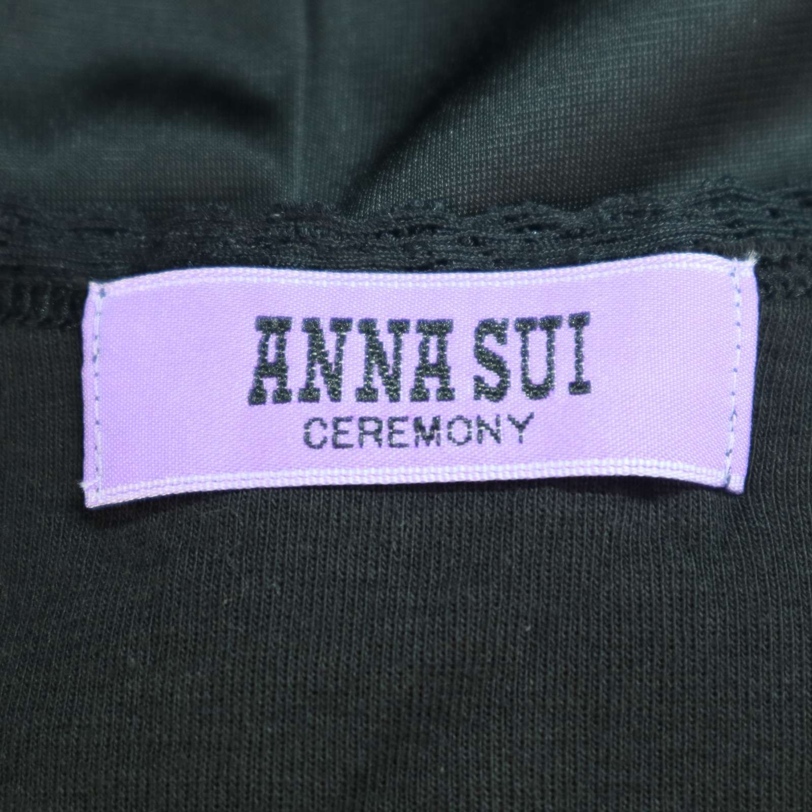 新品アナスイANNA SUIレース　ノースリワンピース　ピンク#0 アナスイ レース ノースリワンピース ピンク #0 ANNA SUI