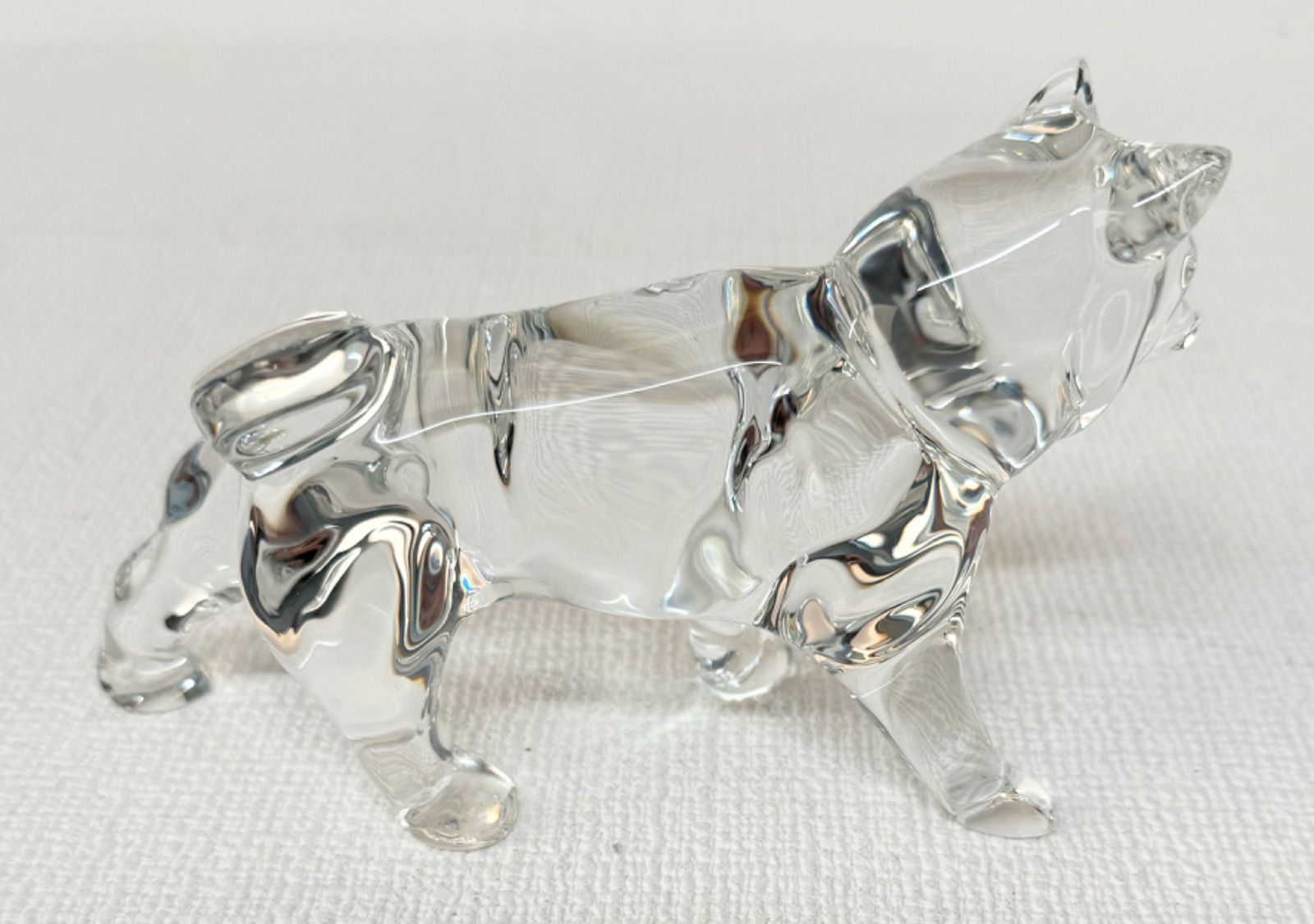 バカラ　十二支置物　犬　いぬ　干支 楽天市場】Baccarat【バカラ】クリスタル 干支 戌 犬 いぬ クリア 置物