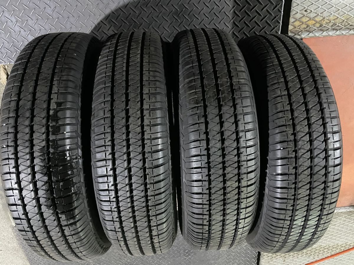 中古タイヤ4本セット！195/80R15 BSデューラーH/T684Ⅱ シエラ、キャラバンワゴンなどに！ - メルカリ