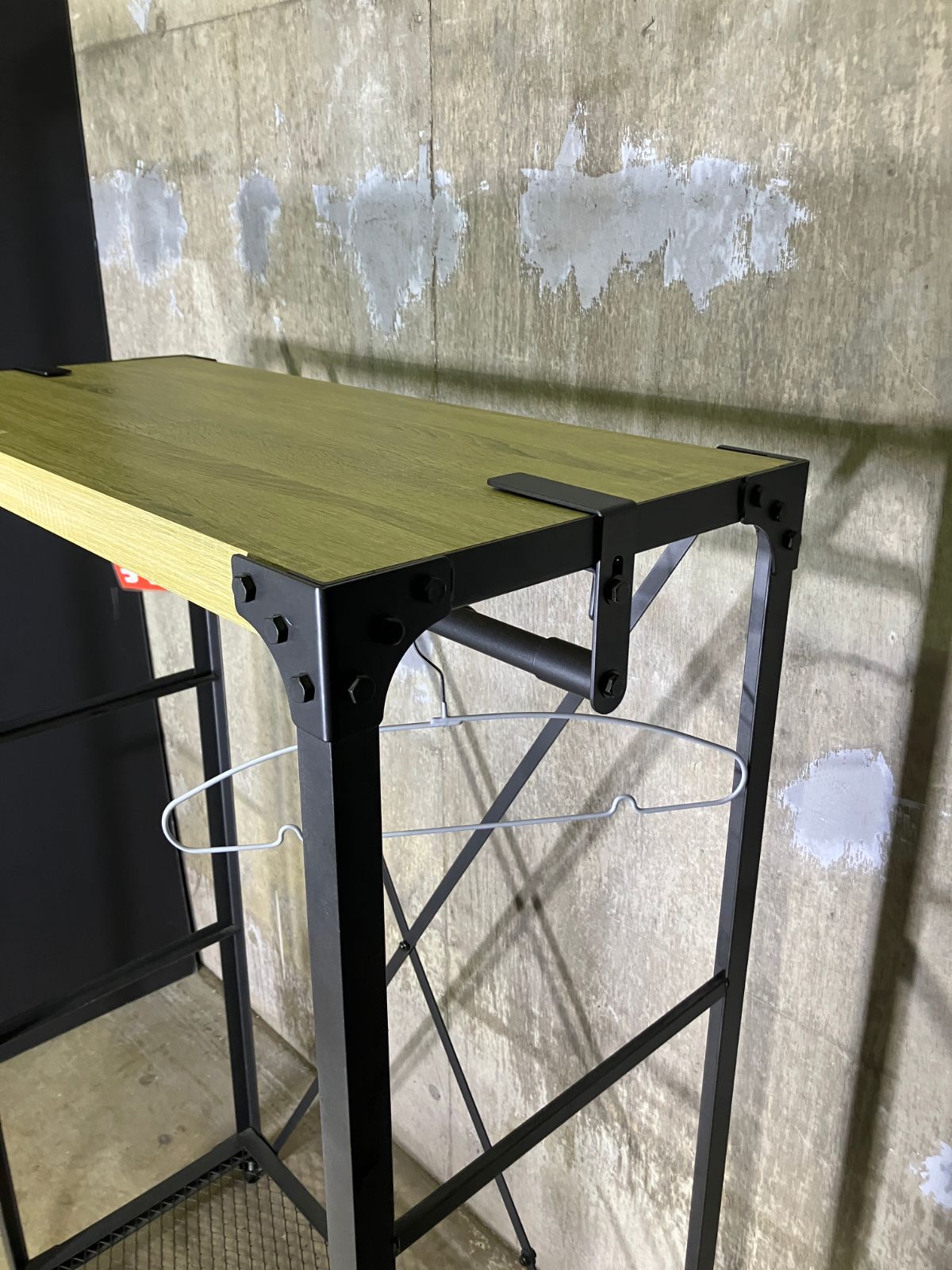 業務用ステンレス製クリーンテーブル ソイルドテーブル BG付 H93