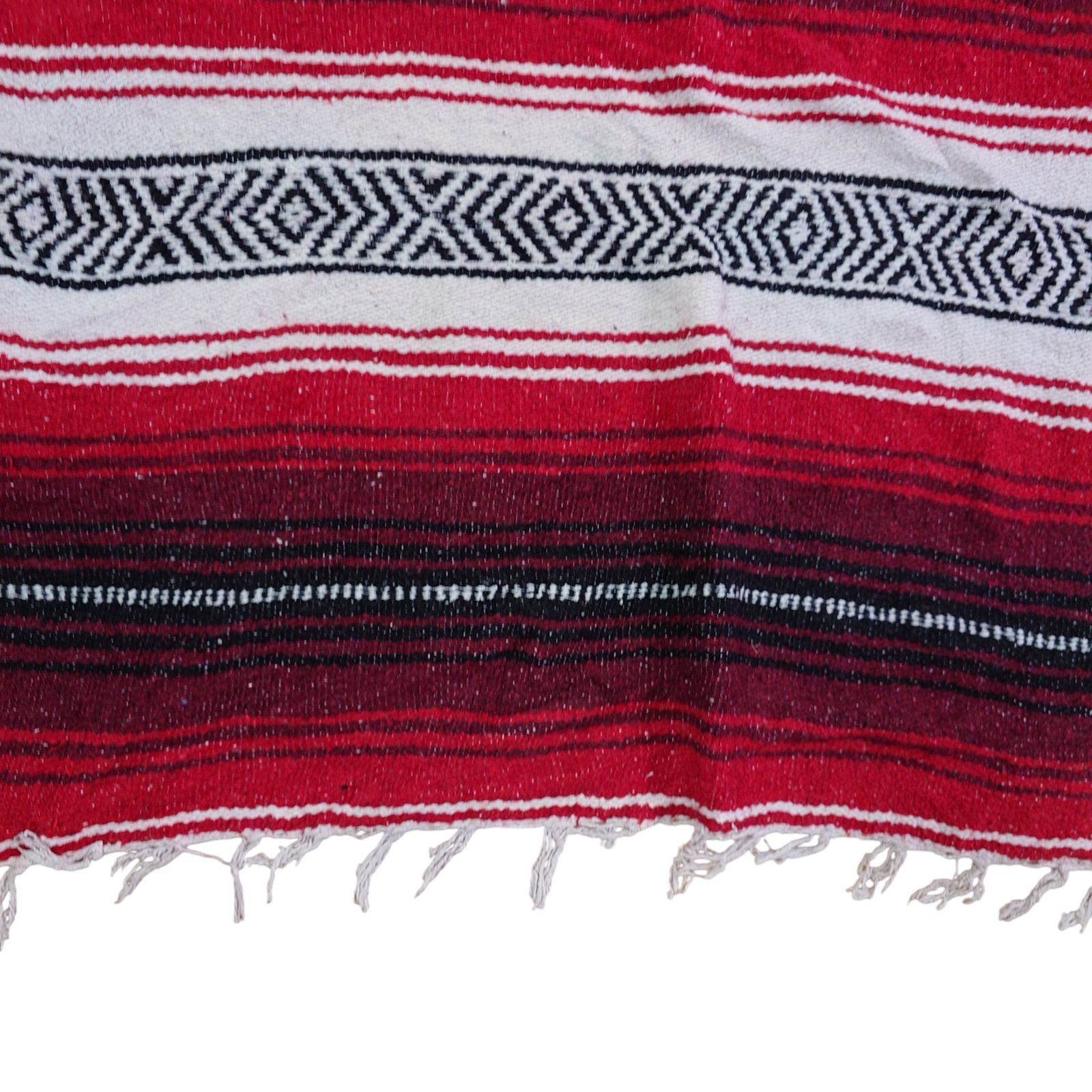 vintageラグ カーペット メキシコ製 メキシカンドビー ボーダー