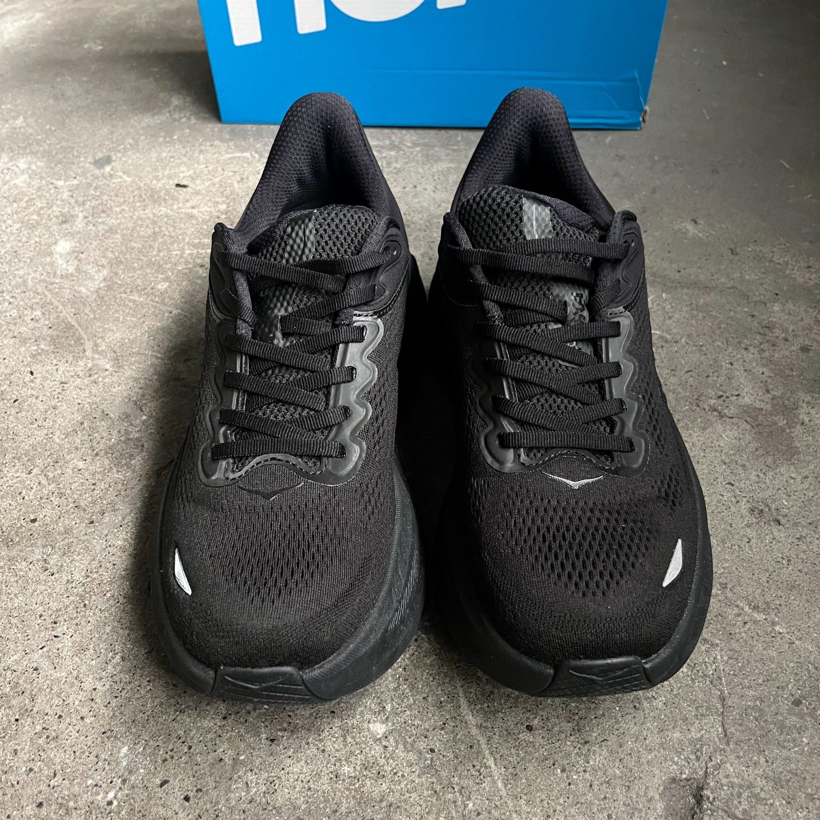 HOKA BONDI 9 9D 27cm ブラック ホカ ボンダイ9 HOKA ONE ONE 