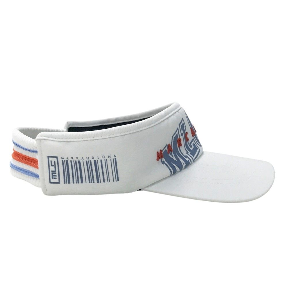 MARK-LONA マークアンドロナ MCF-5A-FC63 モデル サンバイザー ホワイト系 240101489858 ゴルフウェア ストスト