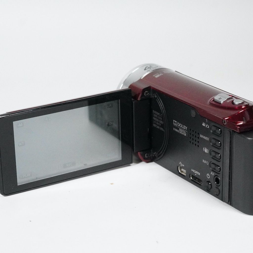 JVC Victor Everio GZ-E117-R レッド 動作OK 返金保証 /2064