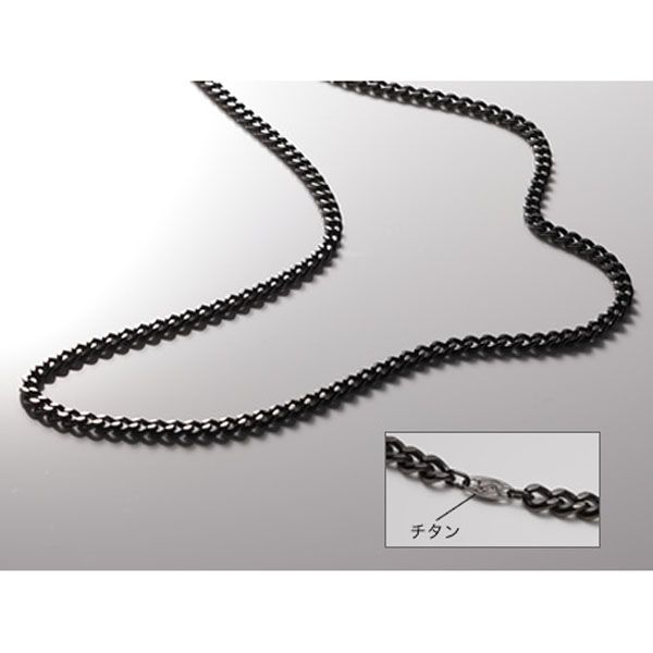 ファイテン(phiten) 炭化チタンチェーンネックレス 45cm/65cm 純