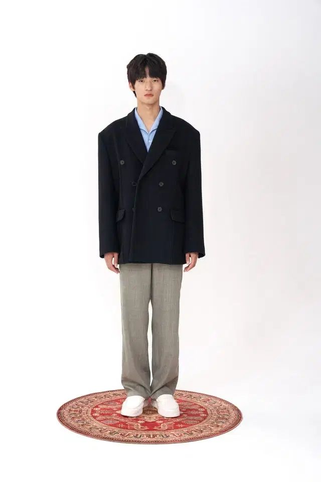 STU 19FW ダブルブレザー L サイズ