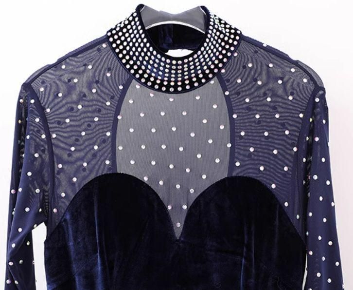 新品・未使用社交ダンスドレス スタンダードドレス モダンダンス