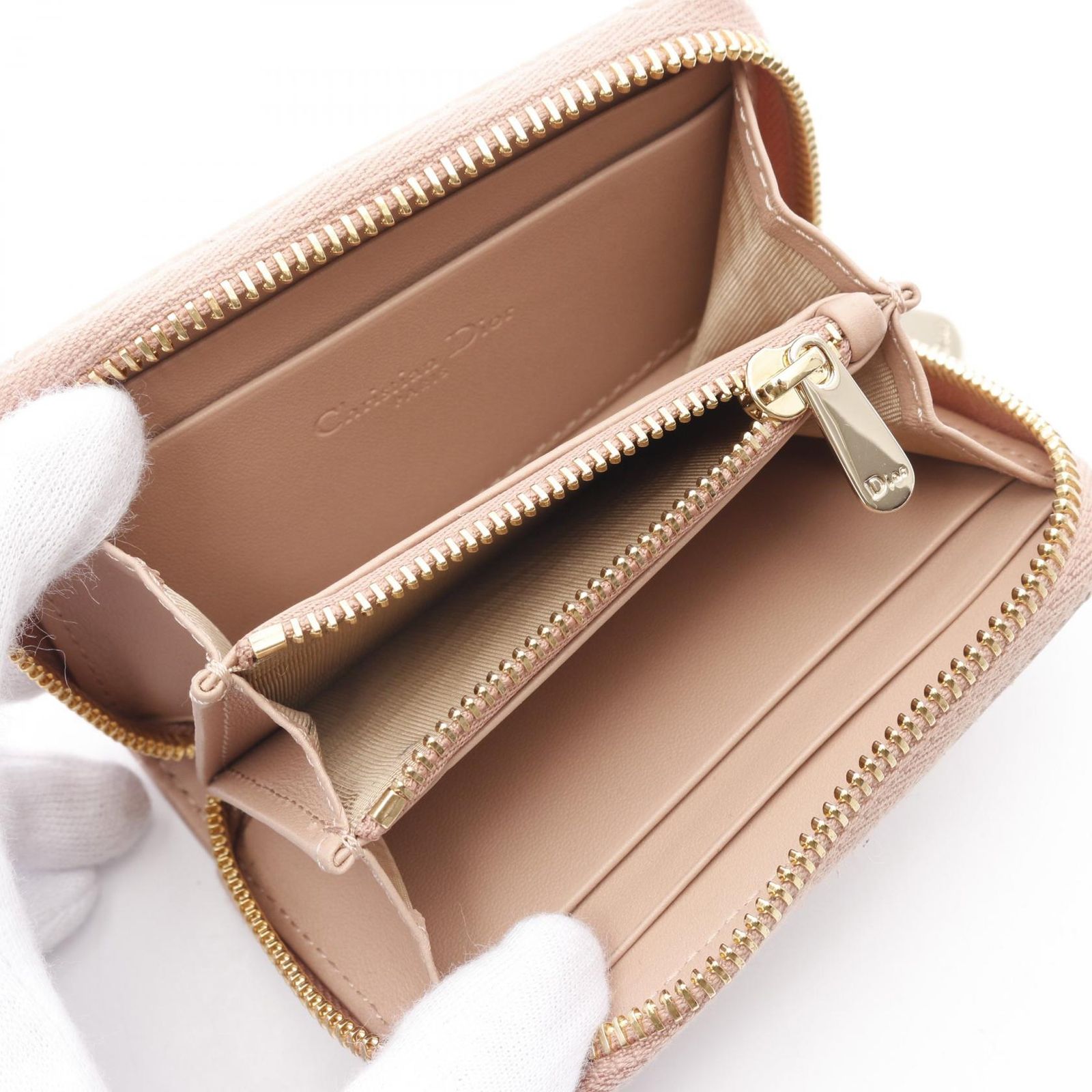 Lady Dior Voyageur ジップコインケース スモール 財布 現行品 Dior