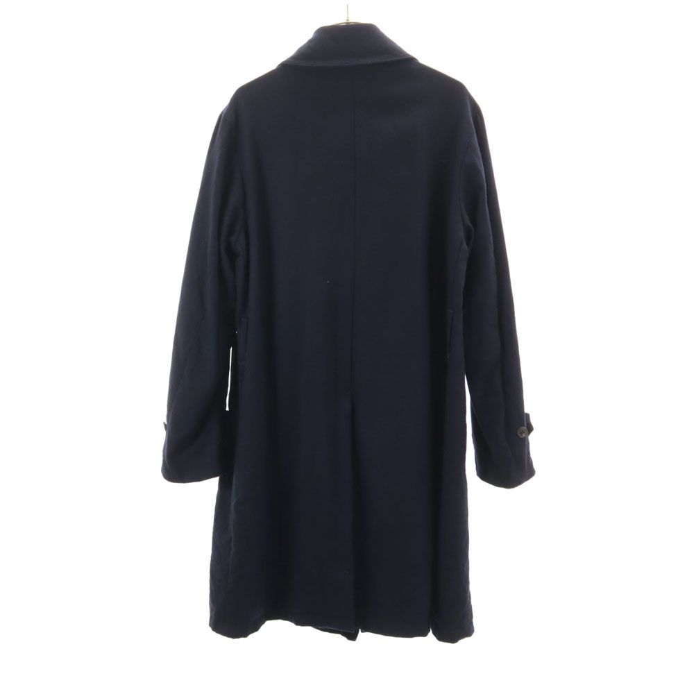 新品同様✨　マッキントッシュ　ステンカラーコート　ネイビー　ロング　ウール　38 マッキントッシュ ウール 長袖 ステンカラーコート 38 ネイビー系