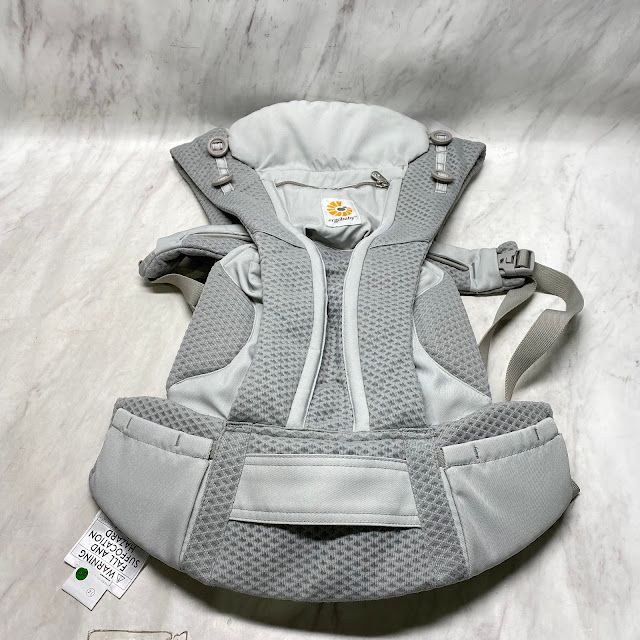 エルゴ ErgoBaby オムニブリーズ OMNI Breeze パールグレー 美品