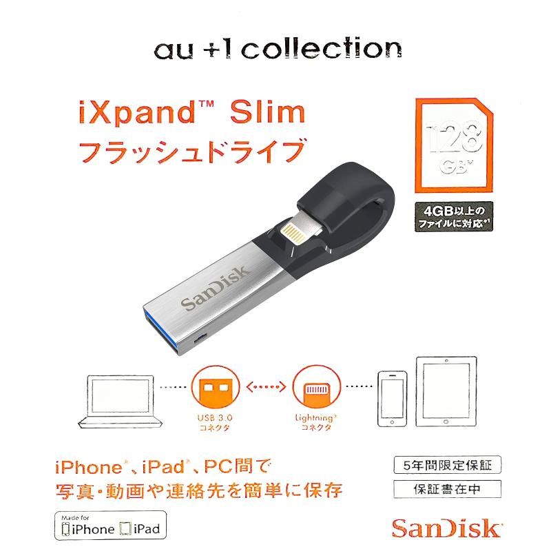 iXpand　Slim　128GB　フラッシュドライブ Amazon.com: SanDisk 128GB iXpand Flash Drive Go - For your
