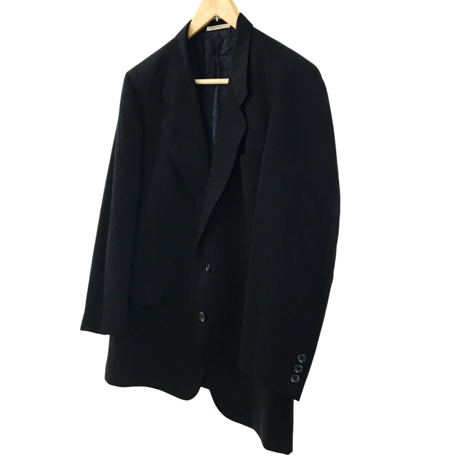 【NINA RICCI】ニナリッチ　アウター36サイズ NINA RICCI ニナリッチ ジャケット ブラック 黒 サイズ:36(S