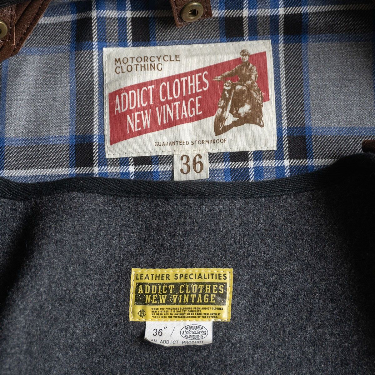 最 ADDICT CLOTHES AD-10 BMC JACKET SHEEP 36 シープレザー モーターサイクル ジャケット 25090635 KANDAIZUMI_COM