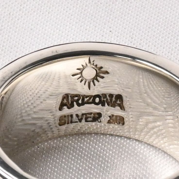 ⭐︎アリゾナフリーダム　ARIZONA FREEDOM⭐︎リング　SV925 K18 研磨済】 ARIZONA FREEDOM K18 silver925 リング 18.5号 太陽神