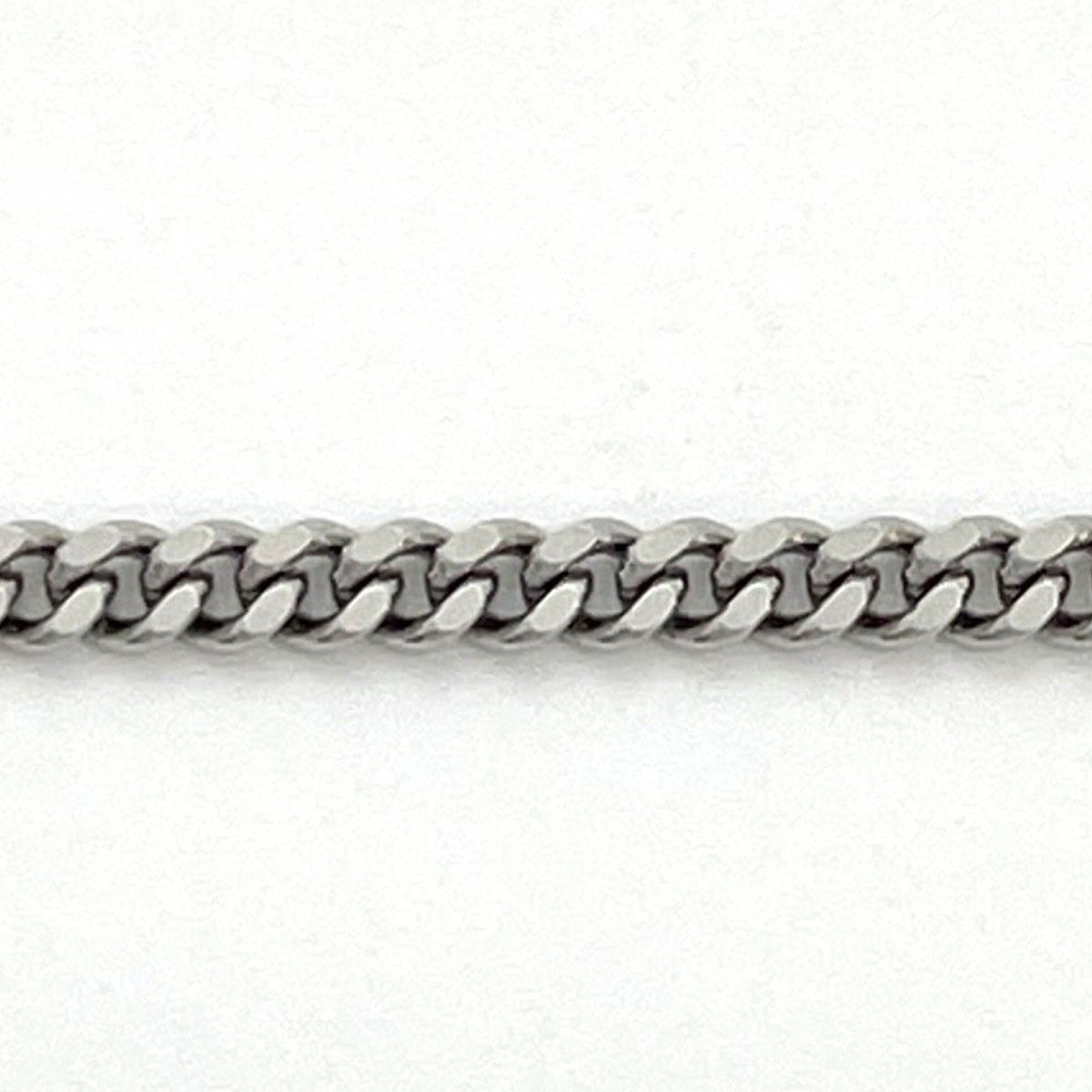 5khe005】喜平 ネックレス Pt850 プラチナ 2面 シングル 60.5cm 10.2g  