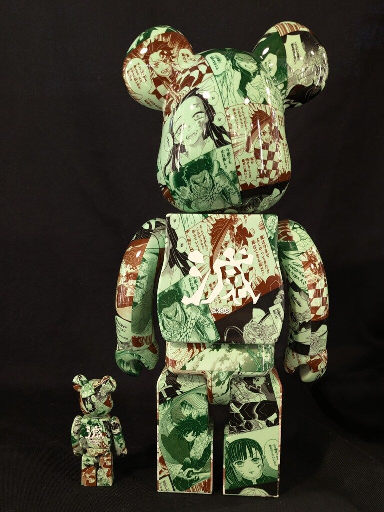 BE@RBRICK × 鬼滅の刃 100%／400% MEDICOMTOY BE@RBRICK 鬼滅の刃