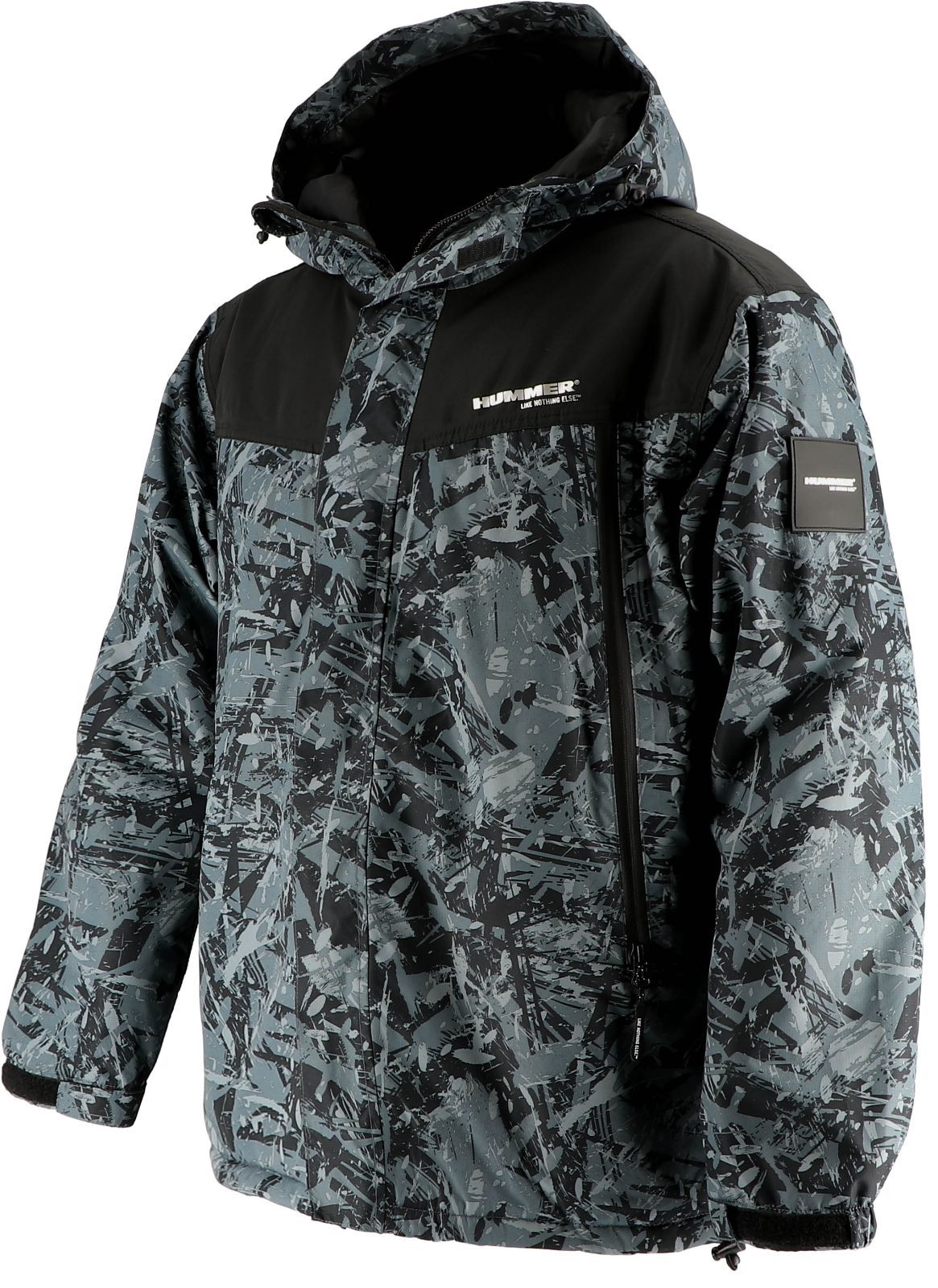  2025秋冬新商品 上下セット S～4 L 防水防寒ウェア HUMMER HM W 13 C ストームグレー ウインターブルゾン 防水 防寒 防風 撥水 保温 ハマー メンズ 紳士 弘進ゴム KOHSHIN 防寒着 レインスーツ(上下セット) 雨具 レインウェア