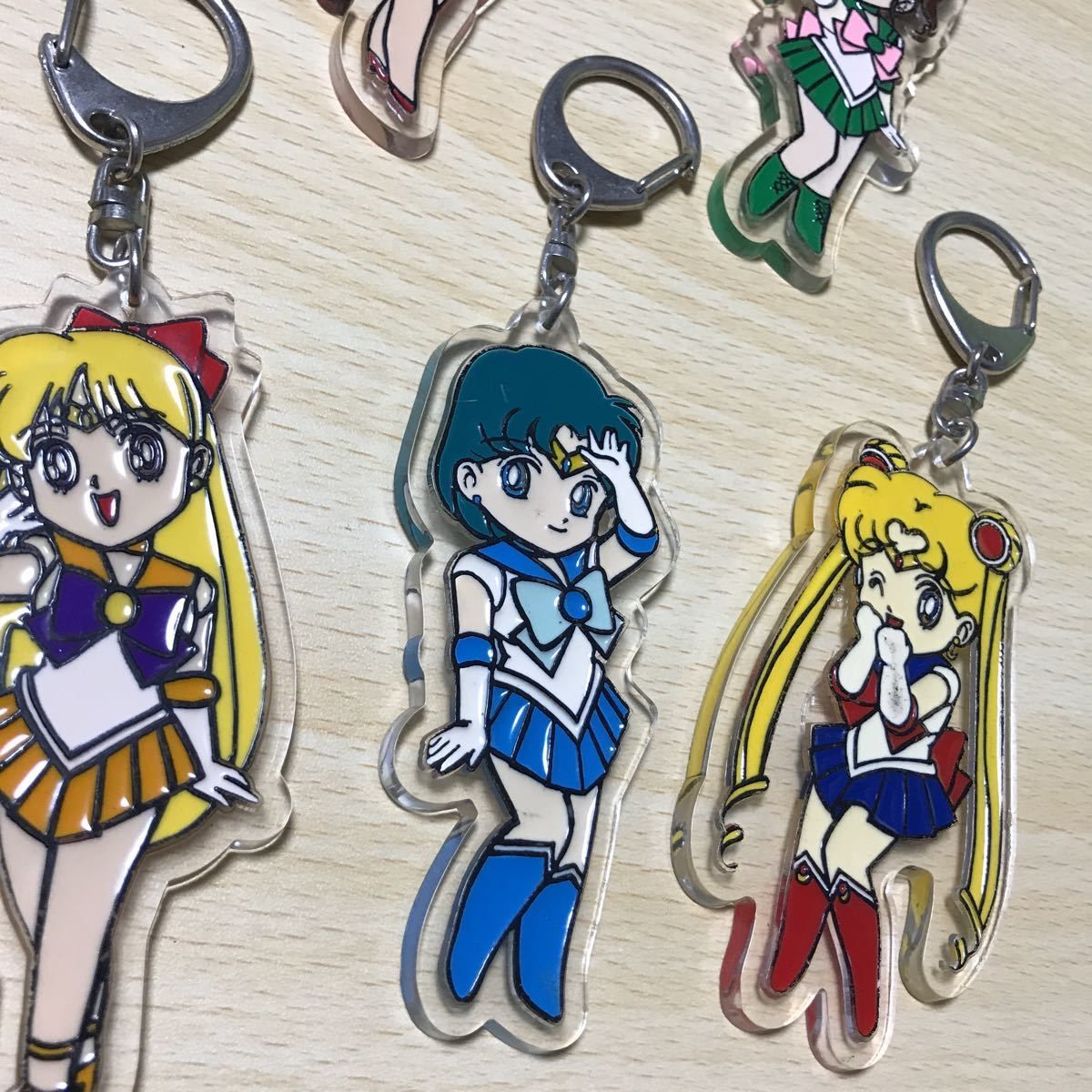 セーラームーン　R アクリルキーホルダー　当時もの 送料無料 美少女戦士セーラームーン R セーラームーン アクリル