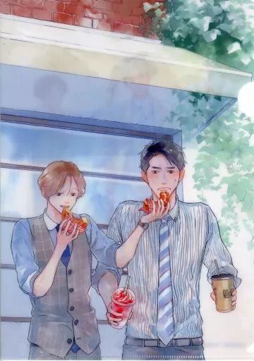 中古】クリアファイル 佐岸左岸イラスト BLアワード2021受賞記念 A4