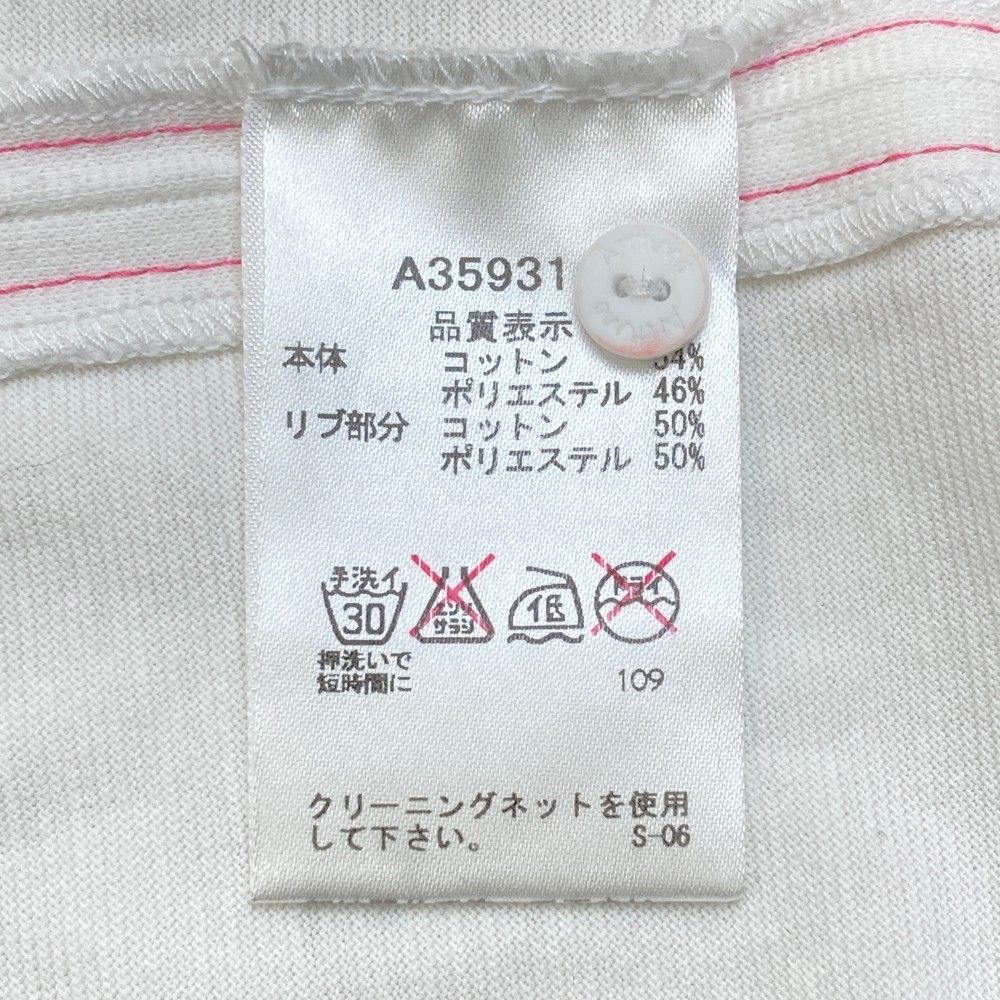 サイズ：36 ARCHIVIO アルチビオ 半袖ポロシャツ ホワイト系