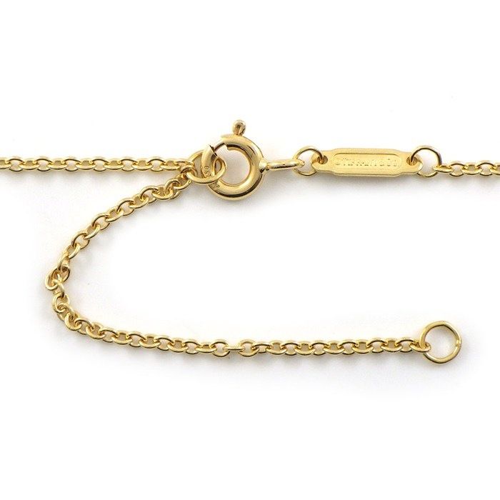 ティファニー Tiffany & Co. ネックレス ノット 68887194 K18YG 【中古
