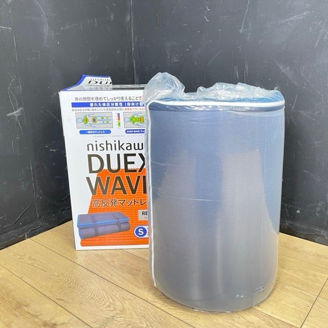 未開封　西川　duex wave 高反発　マットレス　シングル 楽天市場】【 西川 】 高反発 敷布団 マットレス Duex Wave シングル