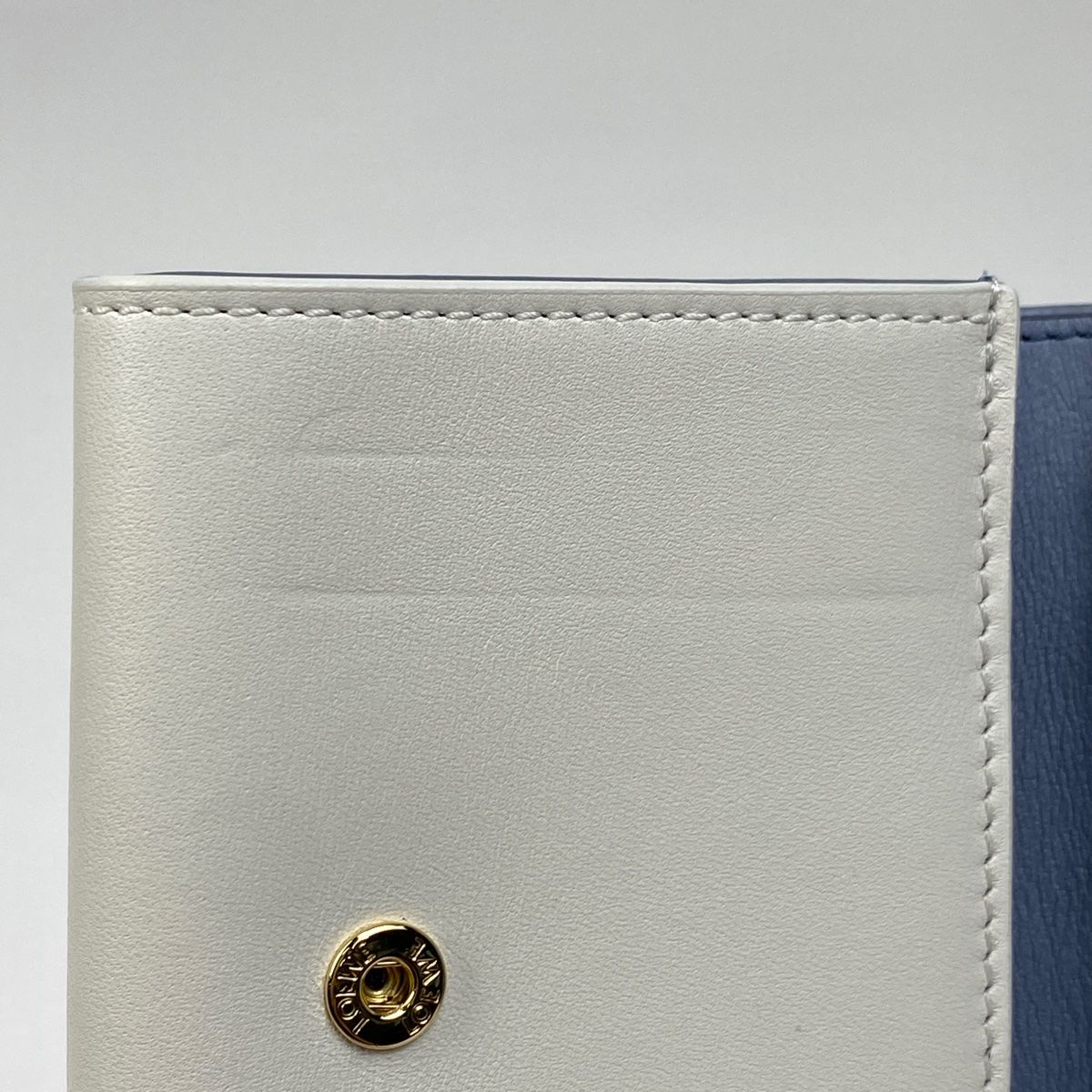 ロエベ　LOEWE　スナフジタ　コラボ　ホワイト　白　ゾウ　三つ折り財布 なんて愛らしいの。LOEWE×スナ・フジタのコラボコレクション第2