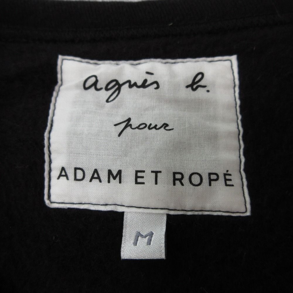 agnes b. - 美品 23AW agnes b. アニエスベー アダムエロペ 別注 CD PRESSIONS 14buttons カーディガンプレッション ECF2M392 M ブラック レディース 古着 中古 USED 美品 23AW agnes b. アニエスベー アダムエロペ 別注 CD