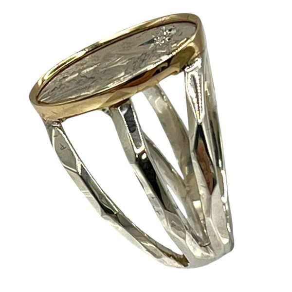 DAVAN 指輪 リング Wide Priere Ring アクセサリー シルバー色