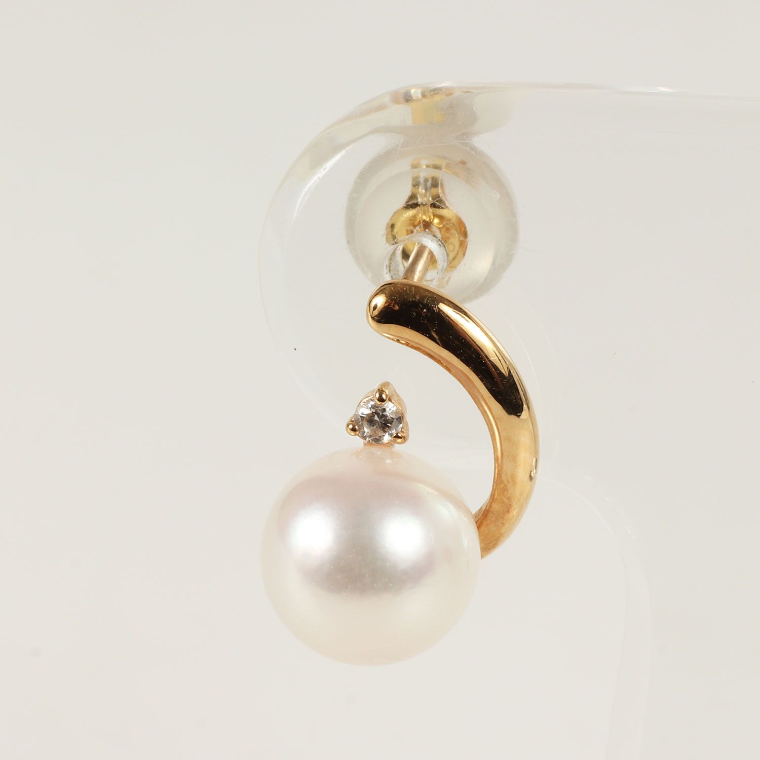 JEWELRY TSUTSUMI☆K18YGダイヤモンドピアス