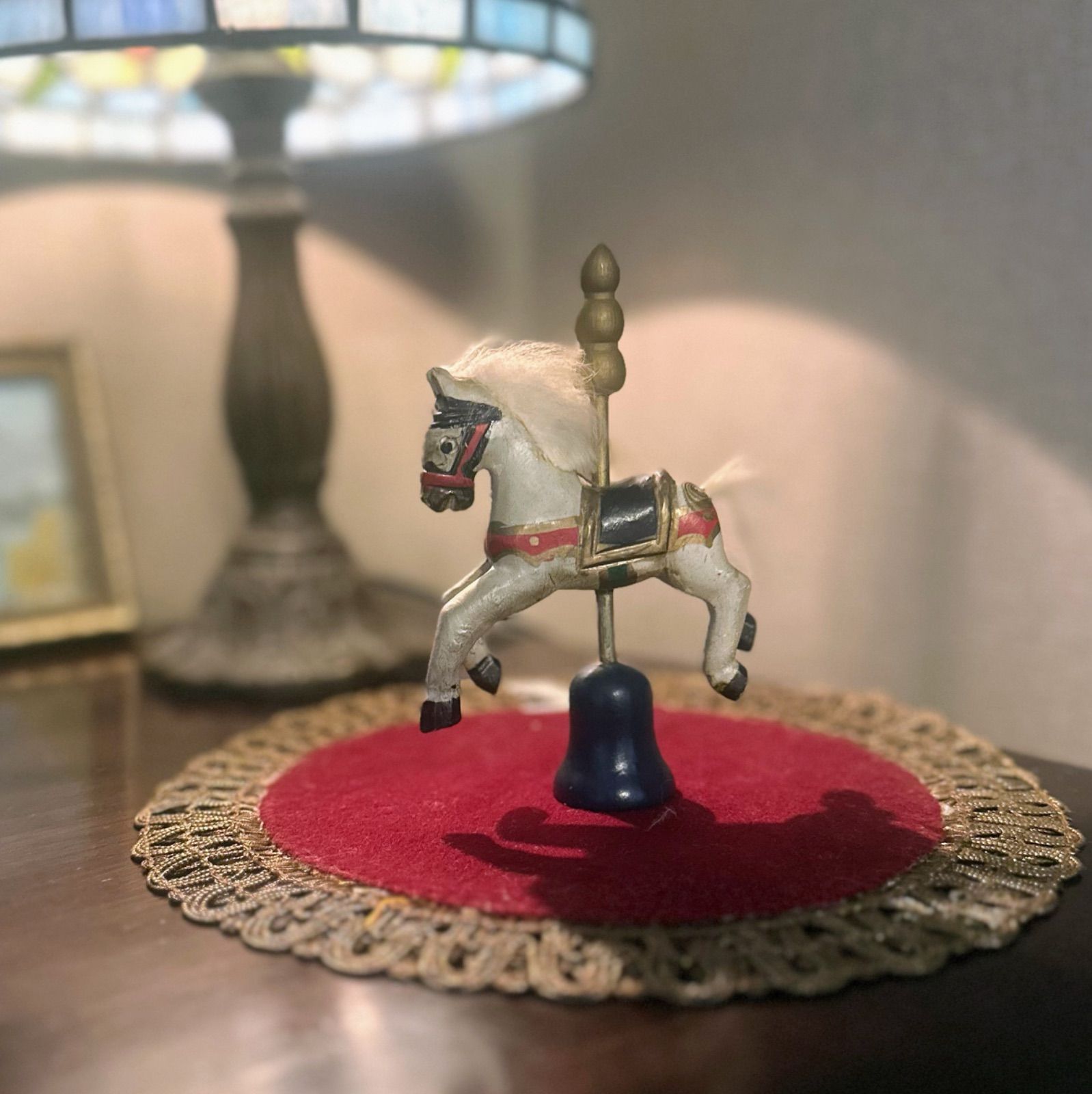 メリーゴーランド アンティークの置物 メリーゴーランド アンティーク